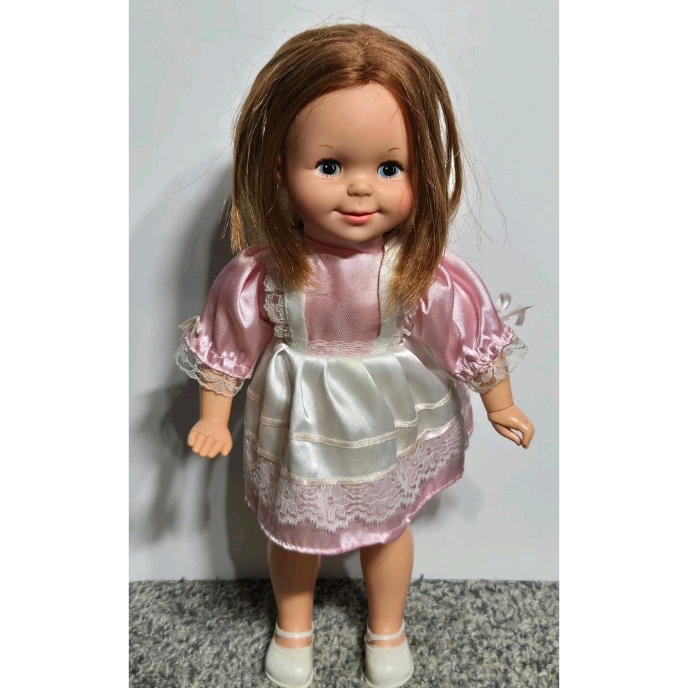 Vintage‎ 1970 Mattel Busy Becky Doll Original Outfit & Shoes Working Mechanism